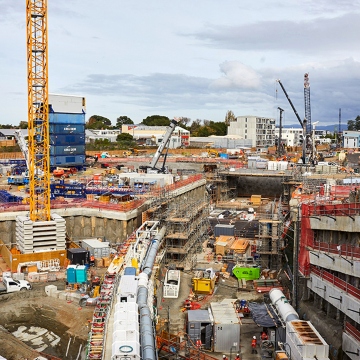 Supporting NZ's largest transport project