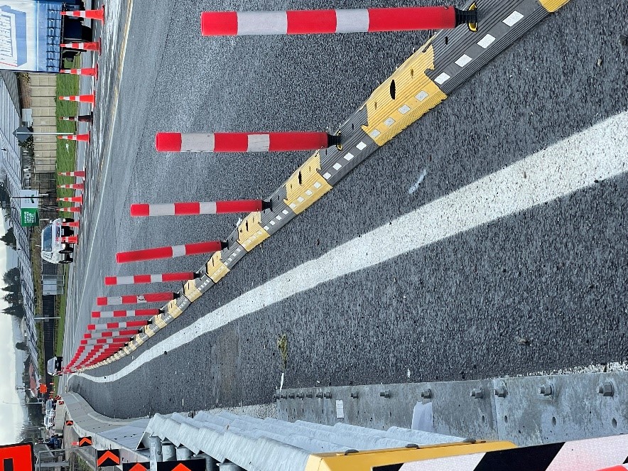 Improving local connectivity with temporary cycle ways